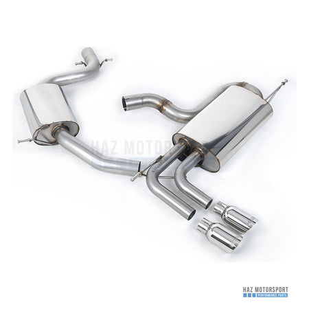 Milltek Sport Resonated (Quieter) Cat Back Exhaust – VW Golf Mk5 GTI Edition 30 2.0T (2006–2009) – photo 1