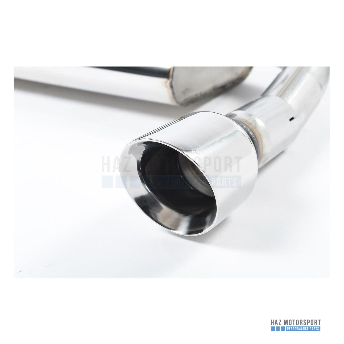 Milltek Sport Resonated (Quieter) Cat Back Exhaust – VW Golf GTI Mk7 Resonated (Quieter) Cat-Back Exhaust System with Matt Black Tips (2013–2016) – photo 2