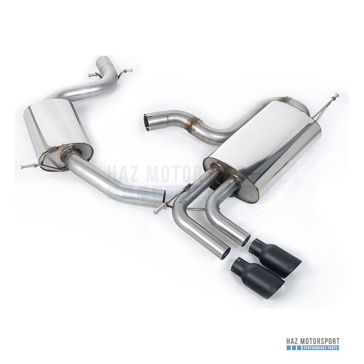 Milltek Sport Resonated (Quieter) Cat Back Exhaust – VW Golf Mk5 GTI Edition 30 2.0T (2006–2009) – photo 2
