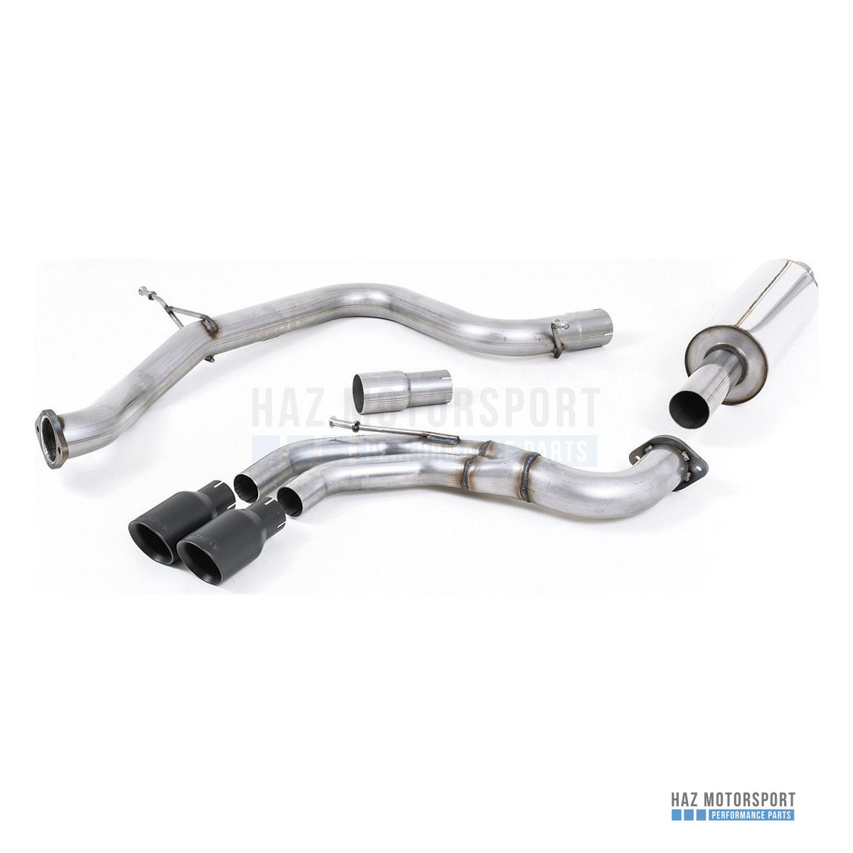 Milltek Sport Resonated (Quieter) Cat Back Exhaust – VW Golf GTD Mk7 (2013–2016) – photo 3