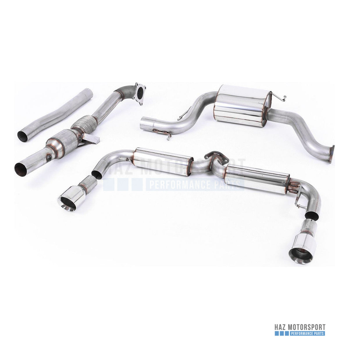 Milltek Sport Resonated (Quieter) Cat Back Exhaust – VW Golf Mk6 GTI Edition 35 (2011–2012) – photo 3
