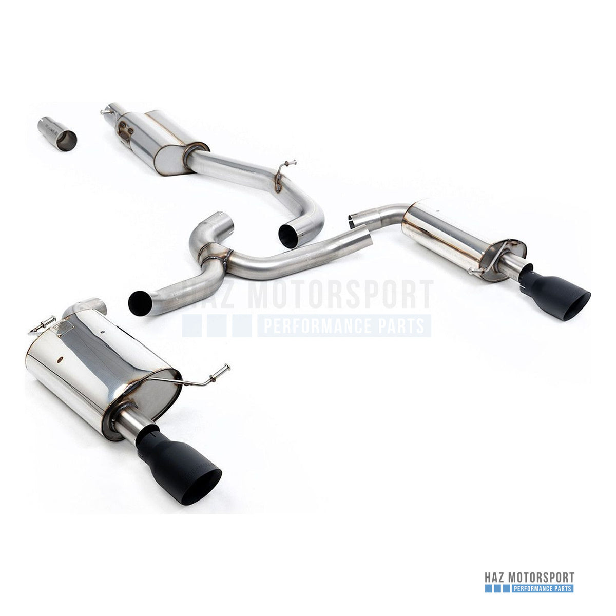 Milltek Sport Resonated (Quieter) Cat Back Exhaust – VW Golf 1.8 TSI Alltrack Mk7 (2016–2021) – photo 3