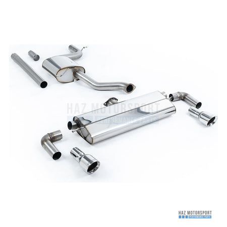 Milltek Sport Resonated (Quieter) Cat Back Exhaust – VW Golf Mk7.5 1.5 TSI Evo GT & R-Line (2017–2021) – photo 3
