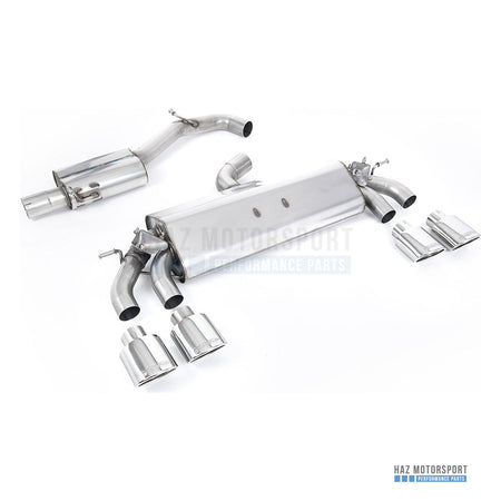 Milltek Sport Resonated (Quieter) Cat Back Exhaust – VW Golf R Mk7.5 2.0 TSI 310PS (2017–2021) – photo 3