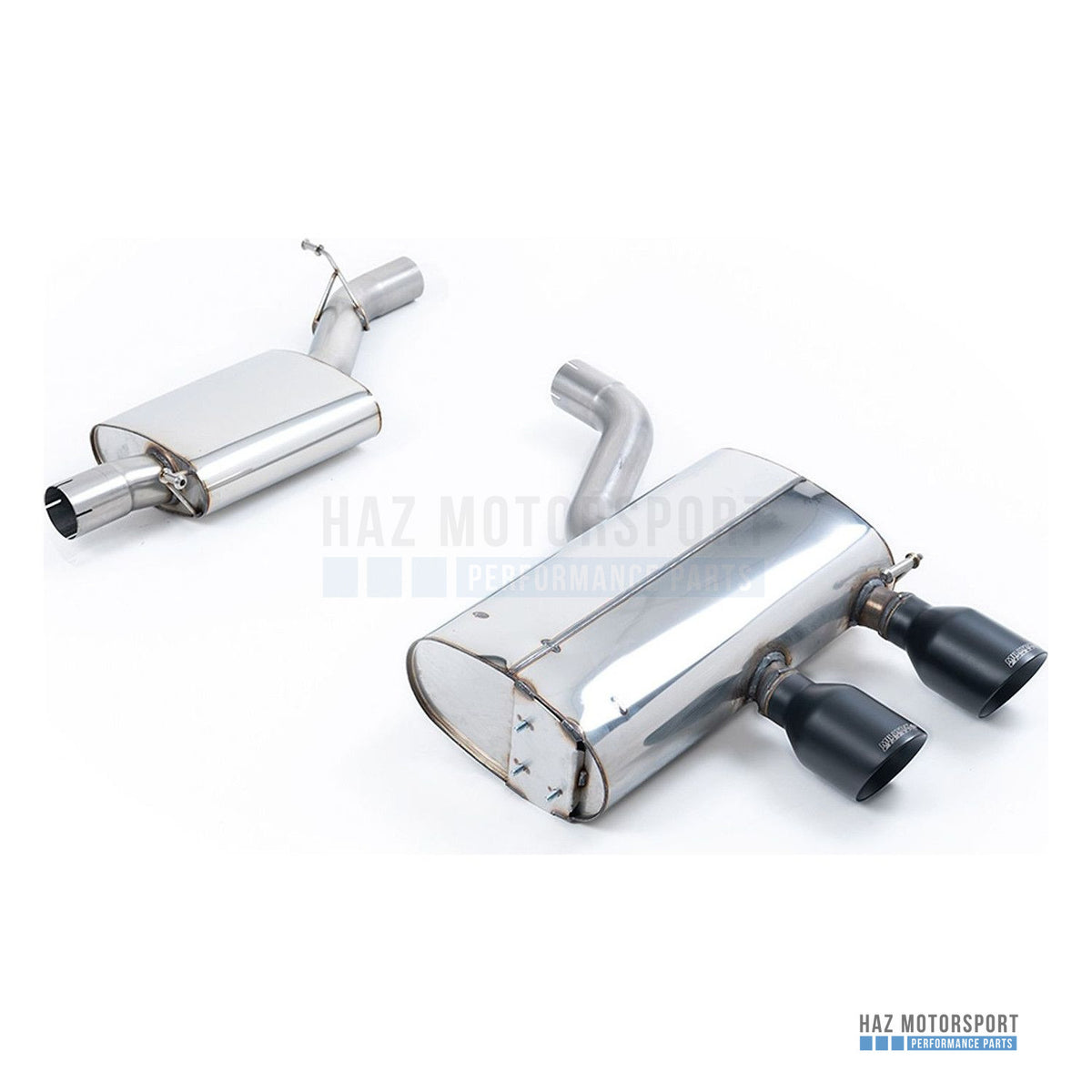 Milltek Sport Resonated (Quieter) Cat Back Exhaust – VW Golf R32 Mk5 3.2 V6 (2005–2009) – photo 3