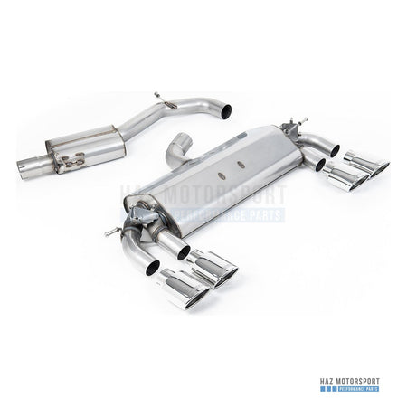 Milltek Sport Resonated (Quieter) Cat Back Exhaust – VW Golf R32 Mk5 3.2 V6 (2005–2009) – photo 3