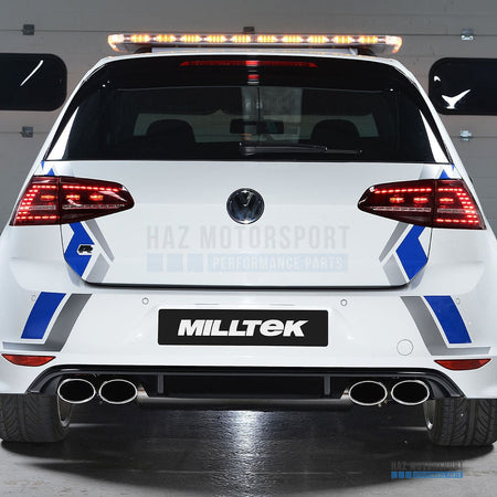 Milltek Sport Resonated (Quieter) Cat Back Exhaust – VW Golf R32 Mk5 3.2 V6 (2005–2009) – photo 4