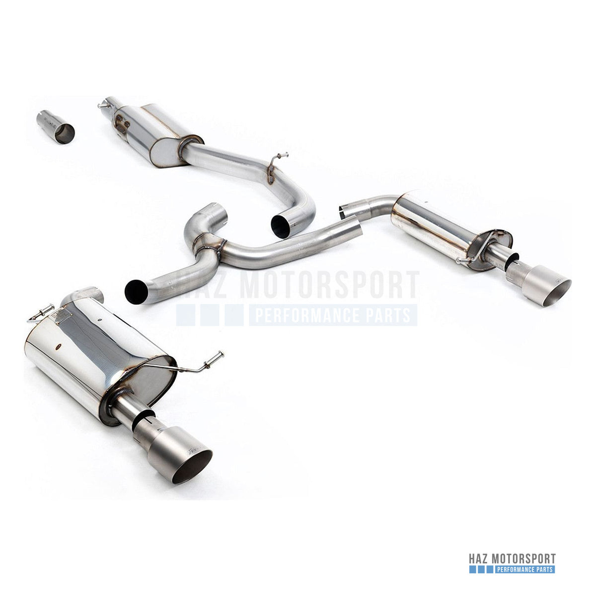 Milltek Sport Resonated (Quieter) Cat Back Exhaust – VW Golf 1.8 TSI Alltrack Mk7 (2016–2021) – photo 5