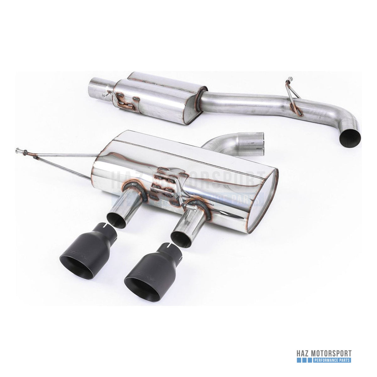 Milltek Sport Resonated (Quieter) Cat Back Exhaust – VW Golf R Mk6 (2009–2013) – photo 5