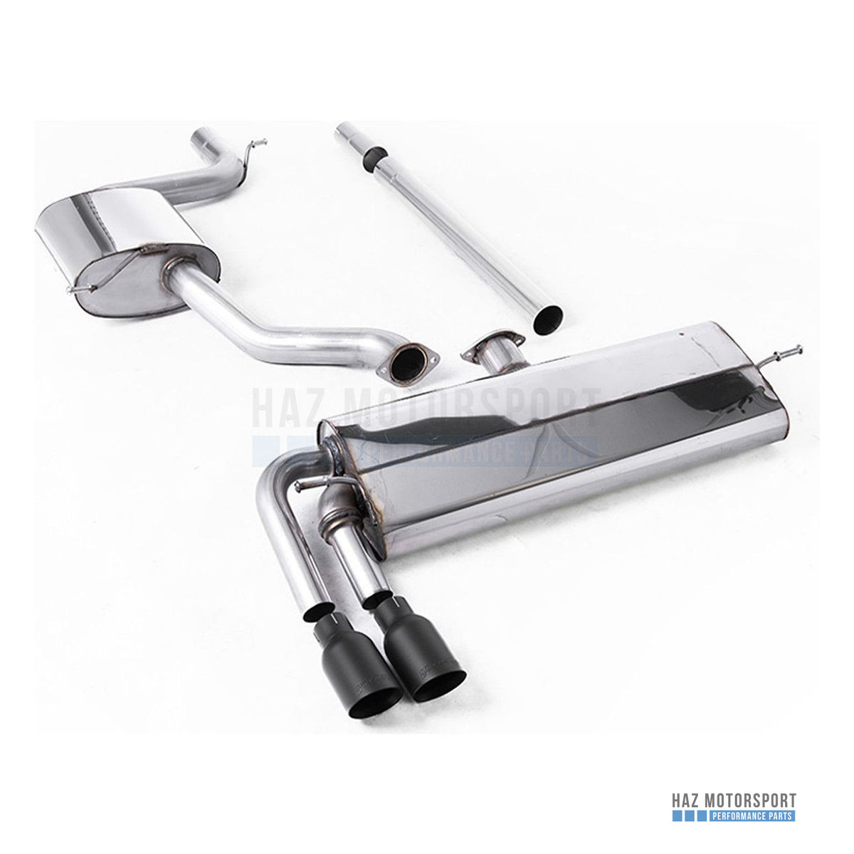 Milltek Sport Resonated (Quieter) Cat Back Exhaust – VW Golf Mk7.5 1.5 TSI Evo GT & R-Line (2017–2021) – photo 5