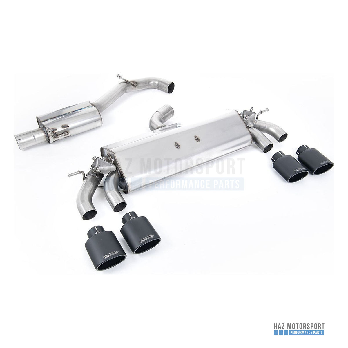 Milltek Sport Resonated (Quieter) Cat Back Exhaust – VW Golf R Mk7.5 2.0 TSI 310PS (2017–2021) – photo 6