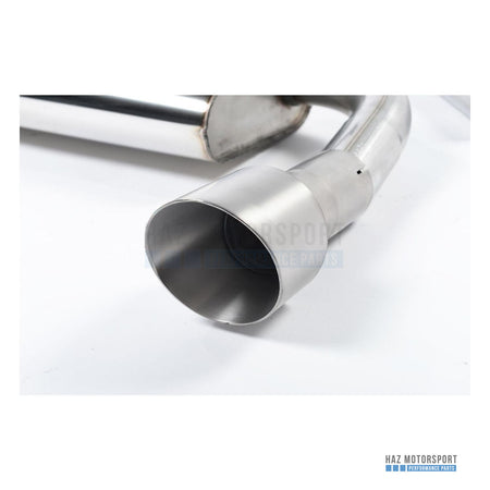 Milltek Sport Resonated (Quieter) Cat Back Exhaust – VW Golf GTI Mk7 Resonated (Quieter) Cat-Back Exhaust System with Matt Black Tips (2013–2016) – photo 6
