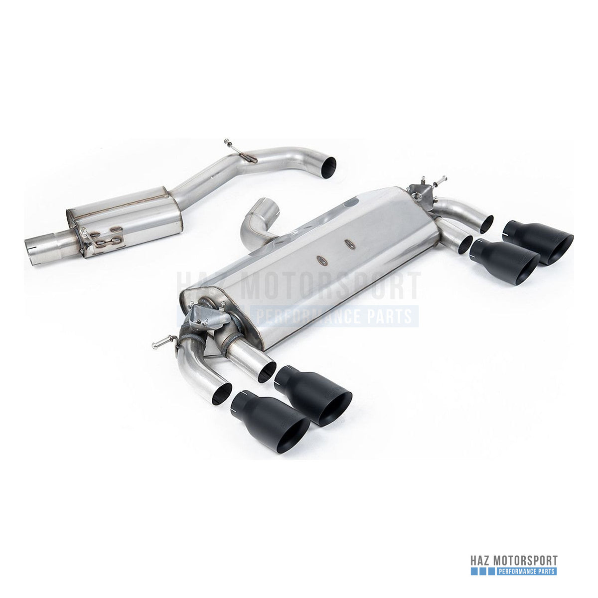 Milltek Sport Resonated (Quieter) Cat Back Exhaust – VW Golf R Mk7.5 2.0 TSI 310PS (2017–2021) – photo 6