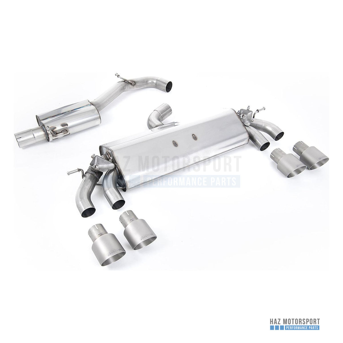 Milltek Sport Resonated (Quieter) Cat Back Exhaust – VW Golf R Mk7.5 2.0 TSI 310PS (2017–2021) – photo 7