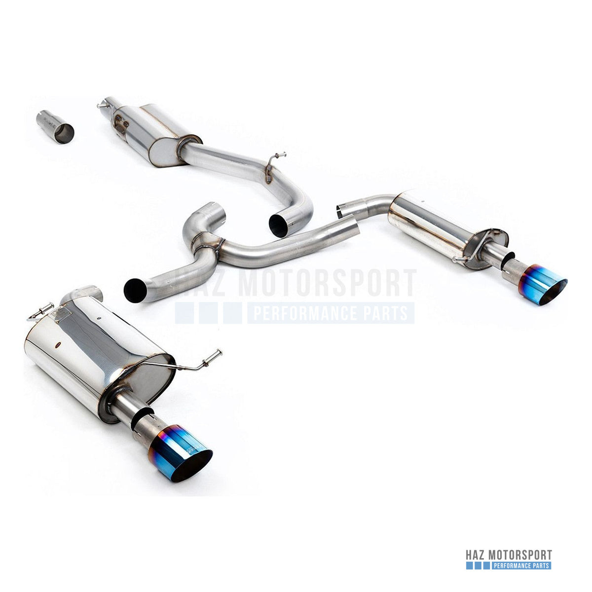 Milltek Sport Resonated (Quieter) Cat Back Exhaust – VW Golf 1.8 TSI Alltrack Mk7 (2016–2021) – photo 7