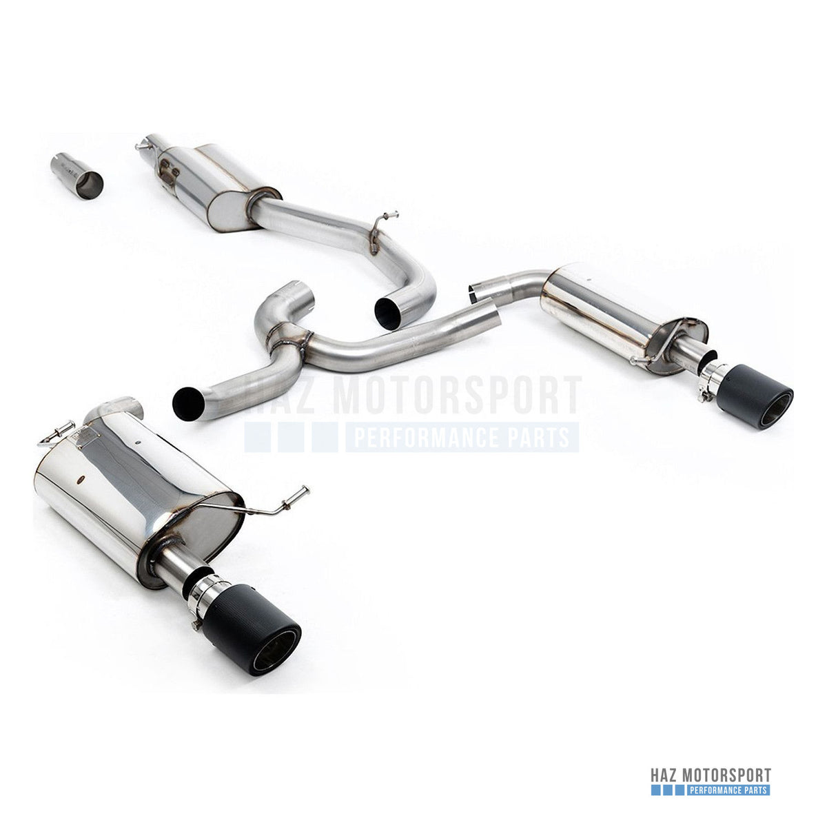 Milltek Sport Resonated (Quieter) Cat Back Exhaust – VW Golf 1.8 TSI Alltrack Mk7 (2016–2021) – photo 8