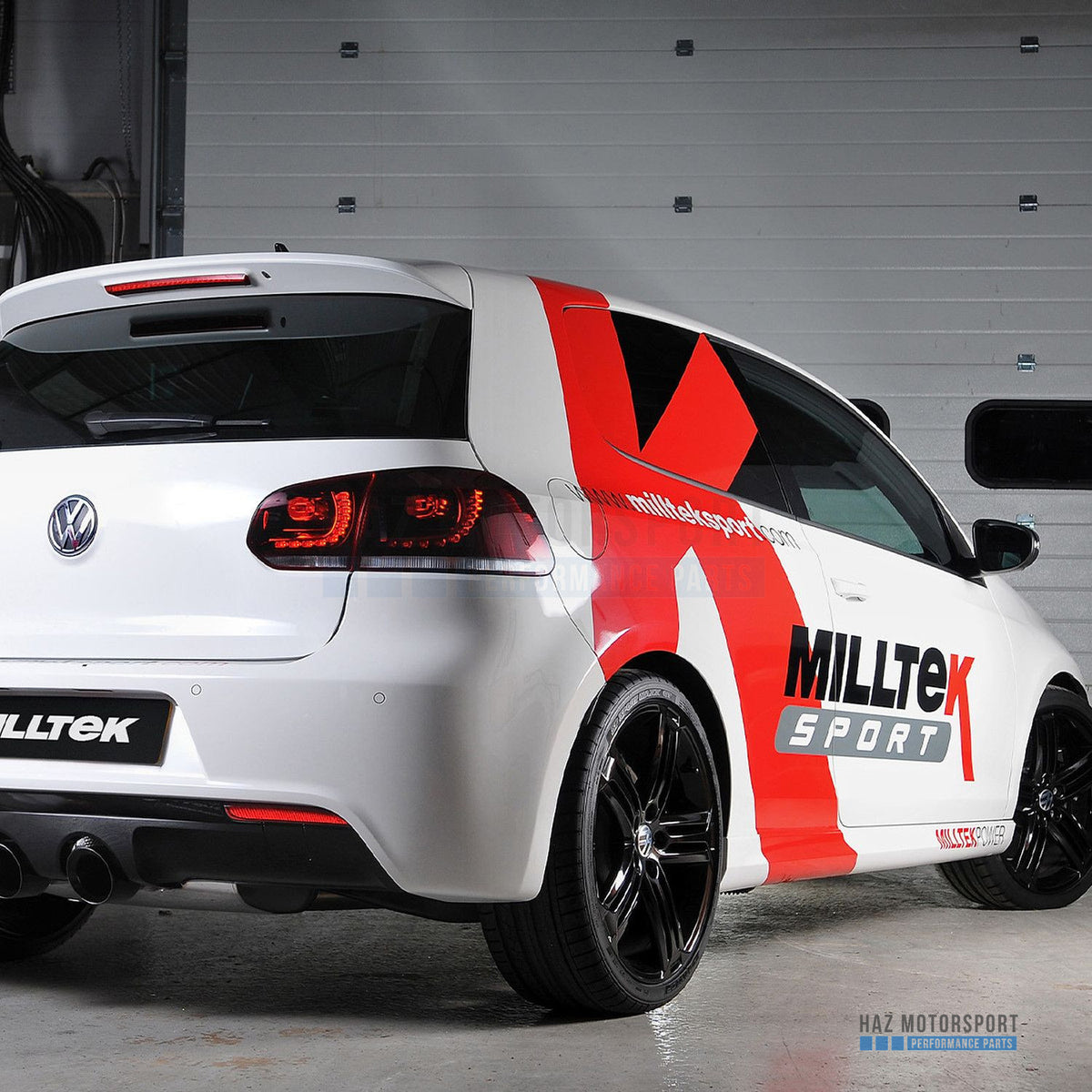 Milltek Sport Resonated (Quieter) Cat Back Exhaust – VW Golf R Mk6 (2009–2013) – photo 10