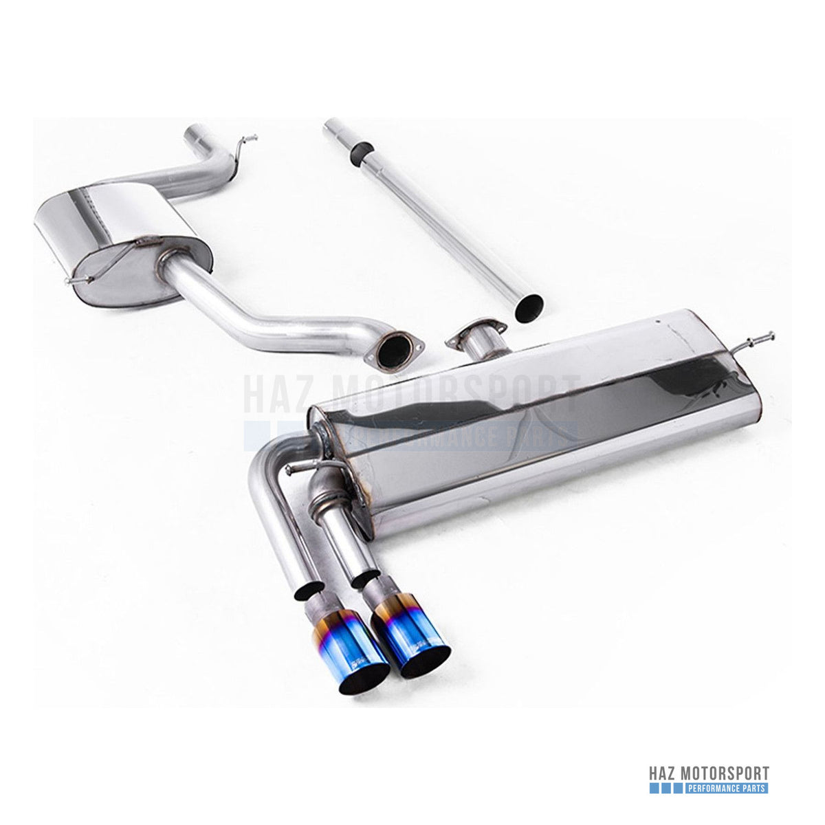 Milltek Sport Resonated (Quieter) Cat Back Exhaust – VW Golf Mk7.5 1.5 TSI Evo GT & R-Line (2017–2021) – photo 12