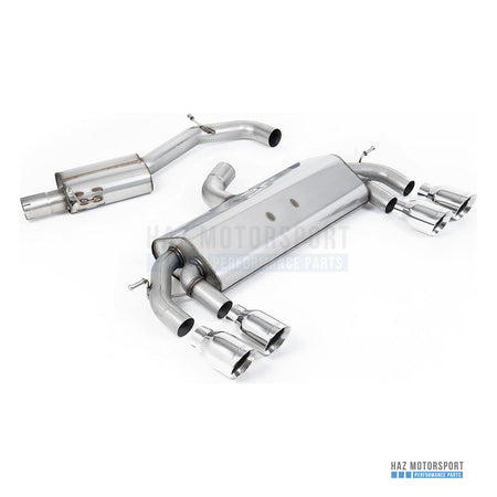 Milltek Sport Resonated (Quieter) Cat Back Exhaust – VW Golf R Mk7.5 2.0 TSI 310PS (2017–2021) – photo 12