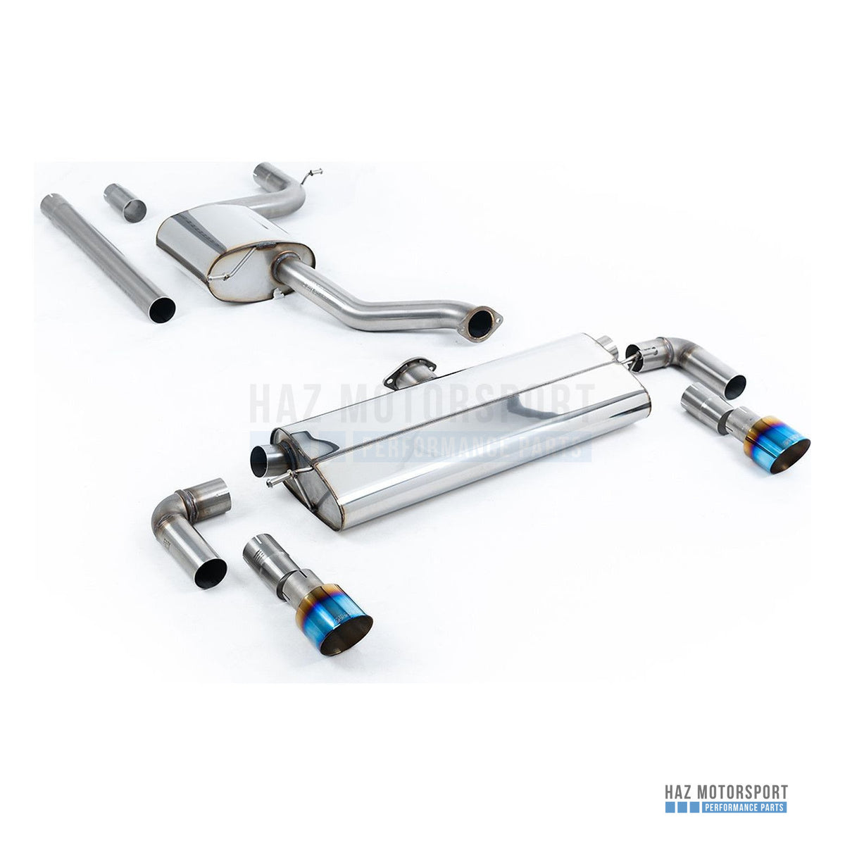 Milltek Sport Resonated (Quieter) Cat Back Exhaust – VW Golf Mk7.5 1.5 TSI Evo GT & R-Line (2017–2021) – photo 14