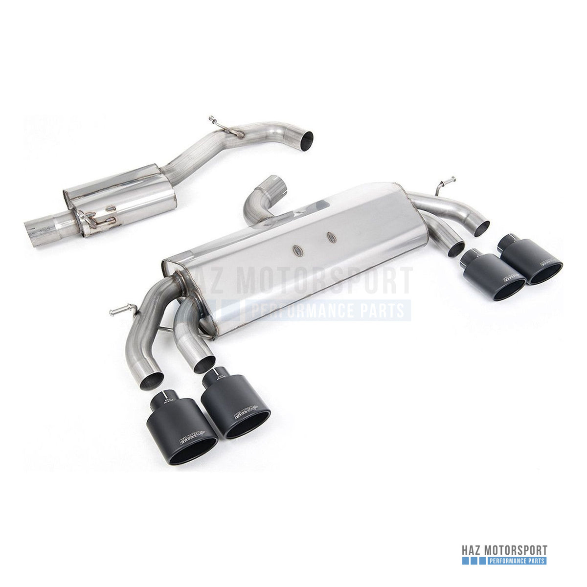 Milltek Sport Resonated (Quieter) Cat Back Exhaust – VW Golf R Mk7.5 2.0 TSI 310PS (2017–2021) – photo 18
