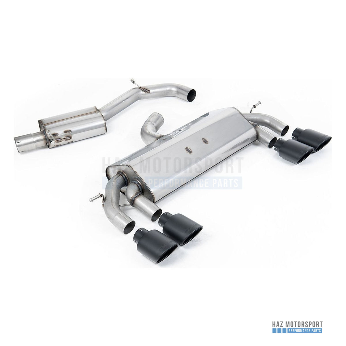 Milltek Sport Resonated (Quieter) Cat Back Exhaust – VW Golf R Mk7.5 2.0 TSI 310PS (2017–2021) – photo 19