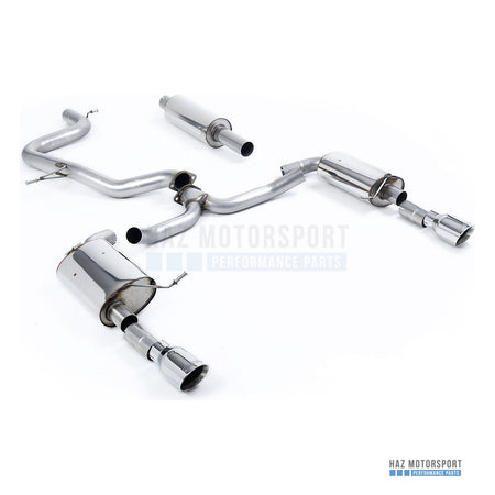 Milltek Sport Resonated (Quieter) Cat Back Exhaust – VW Jetta Mk7 GLI 2.0T (2019 on) – photo 1