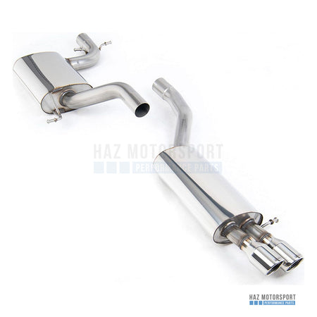 Milltek Sport Resonated (Quieter) Cat Back Exhaust – VW Jetta Mk5 GLI 2.0T FSI (2006–2010) – photo 1