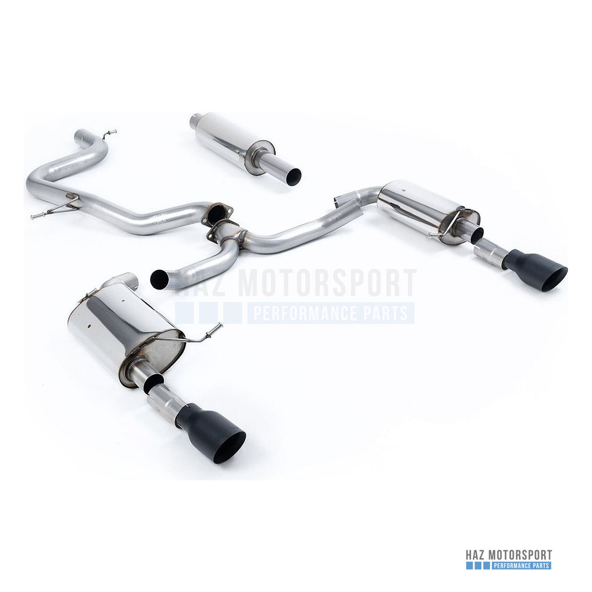 Milltek Sport Resonated (Quieter) Cat Back Exhaust – VW Jetta Mk7 GLI 2.0T (2019 on) – photo 3