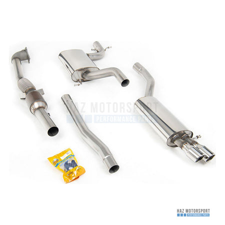 Milltek Sport Resonated (Quieter) Cat Back Exhaust – VW Jetta Mk5 GLI 2.0T FSI (2006–2010) – photo 3
