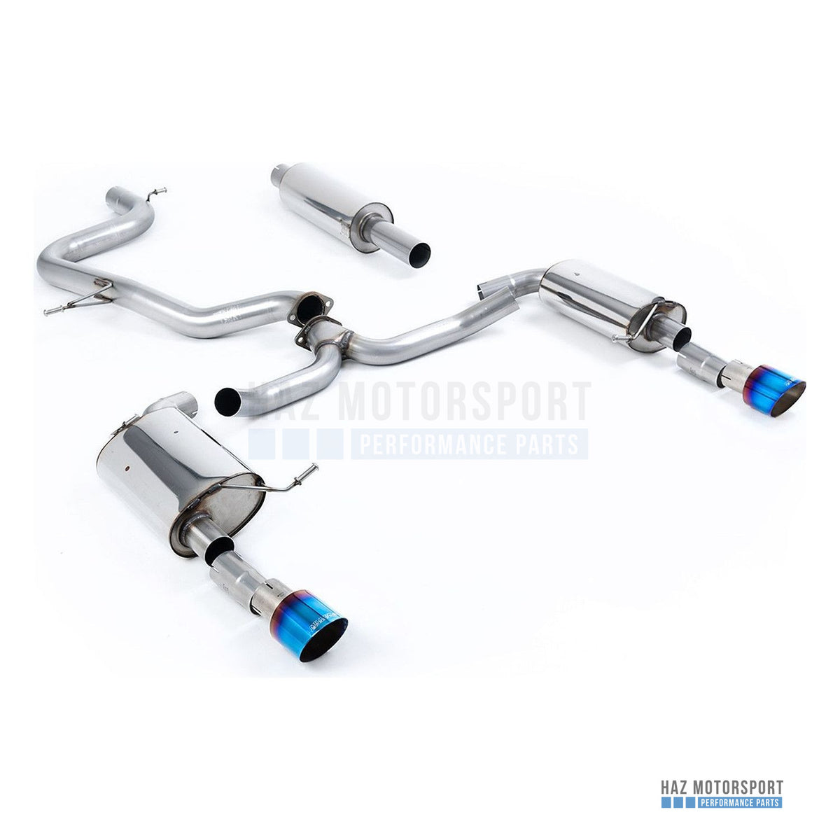 Milltek Sport Resonated (Quieter) Cat Back Exhaust – VW Jetta Mk7 GLI 2.0T (2019 on) – photo 7
