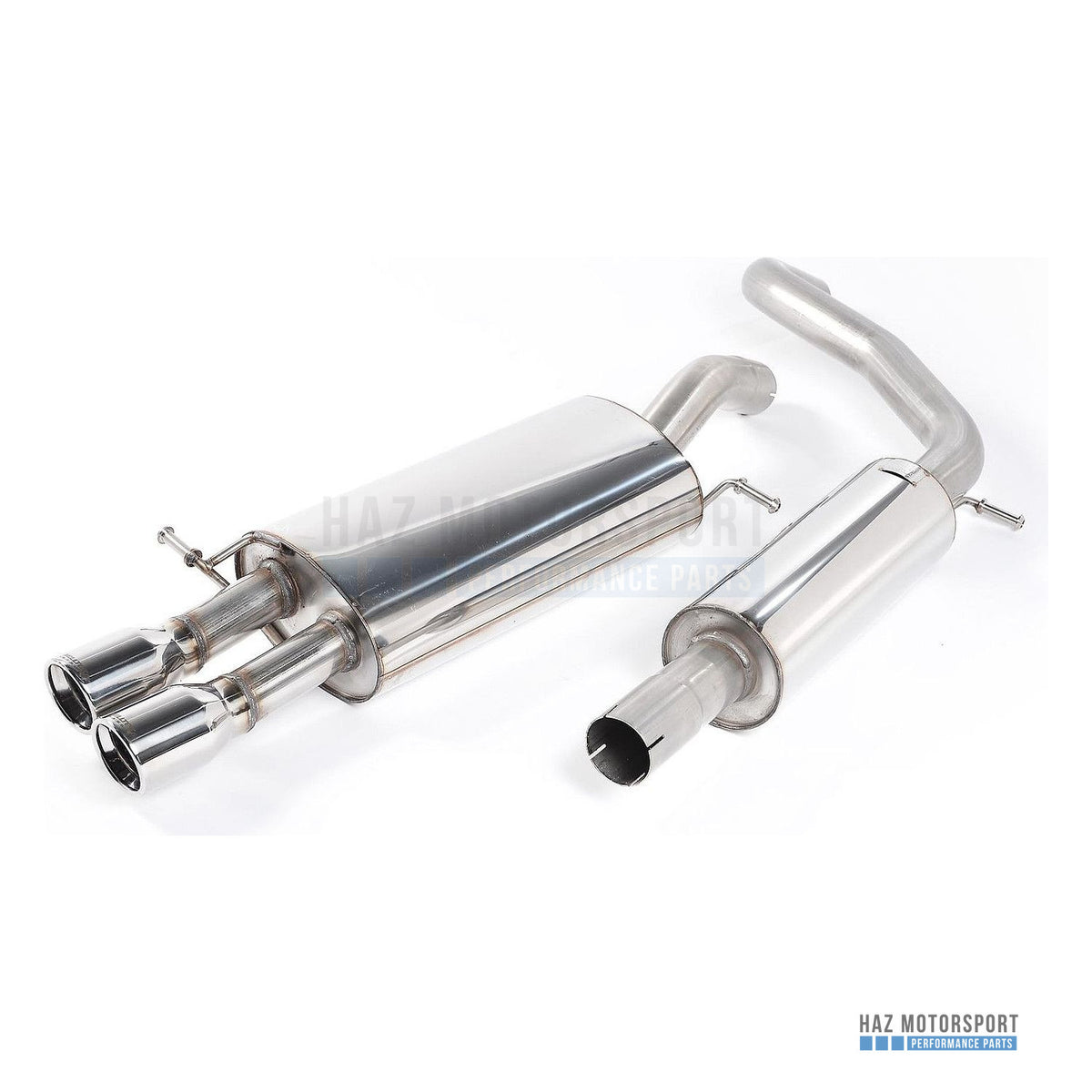 Milltek Sport Resonated (Quieter) Cat Back Exhaust – VW Polo GTI 1.8T (2006–2010) – photo 1