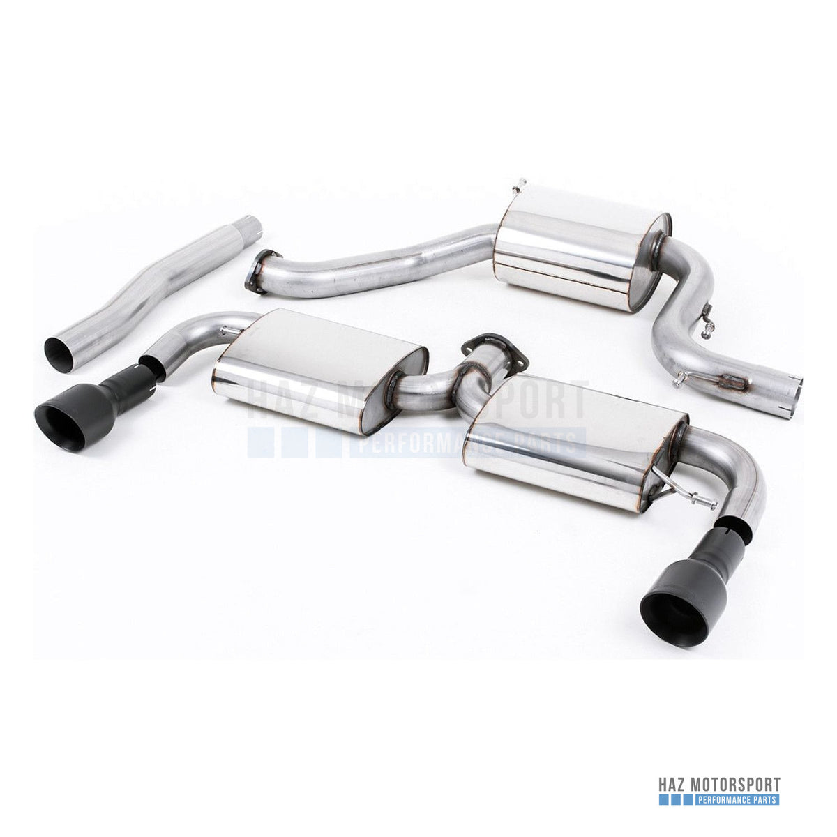 Milltek Sport Resonated (Quieter) Cat Back Exhaust – VW Scirocco R (2009–2016) – photo 6