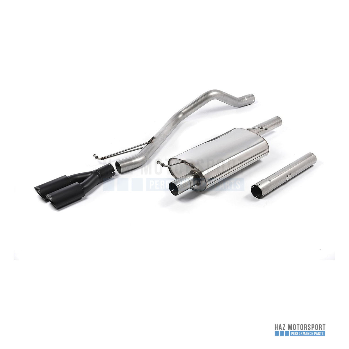 Milltek Sport Resonated (Quieter) Cat Back Exhaust – VW T5/T6 LWB (2003 on) – photo 2