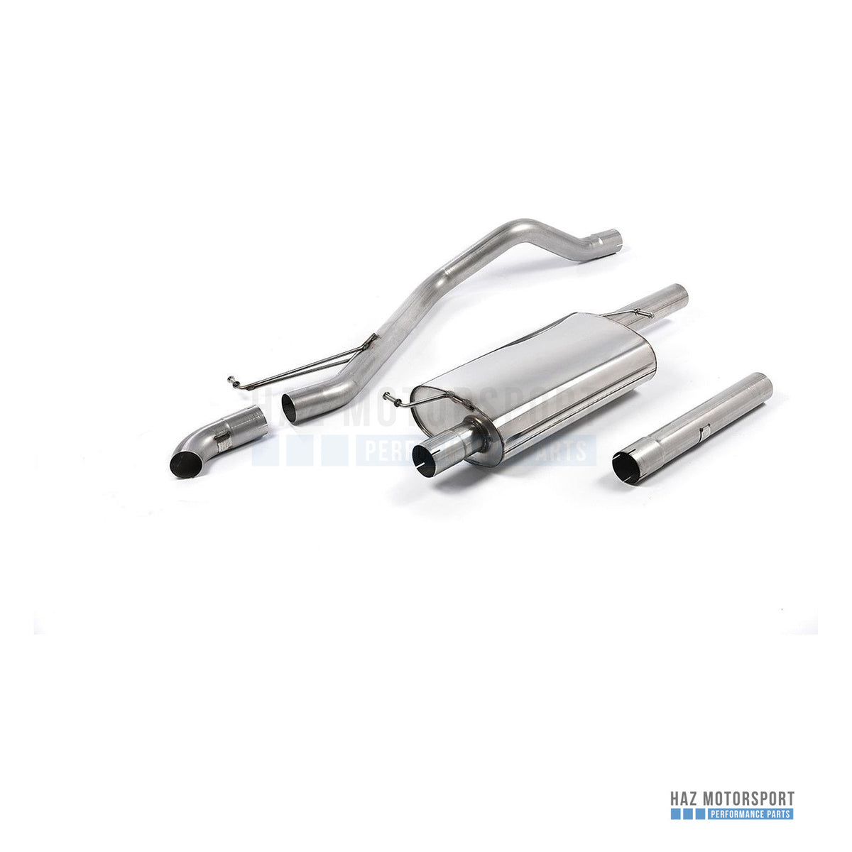 Milltek Sport Resonated (Quieter) Cat Back Exhaust – VW T5/T6 LWB (2003 on) – photo 4