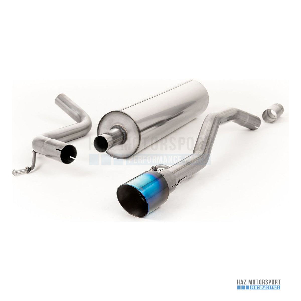 Milltek Sport Resonated (Quieter) Cat Back Exhaust – VW Up GTI 115PS & 1.0 TSI 90PS (2016 on) – photo 4