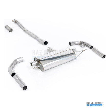 Milltek Sport Resonated (Quieter) Front Pipe Back Exhaust – Mercedes A35 AMG (2019 on) – photo 1