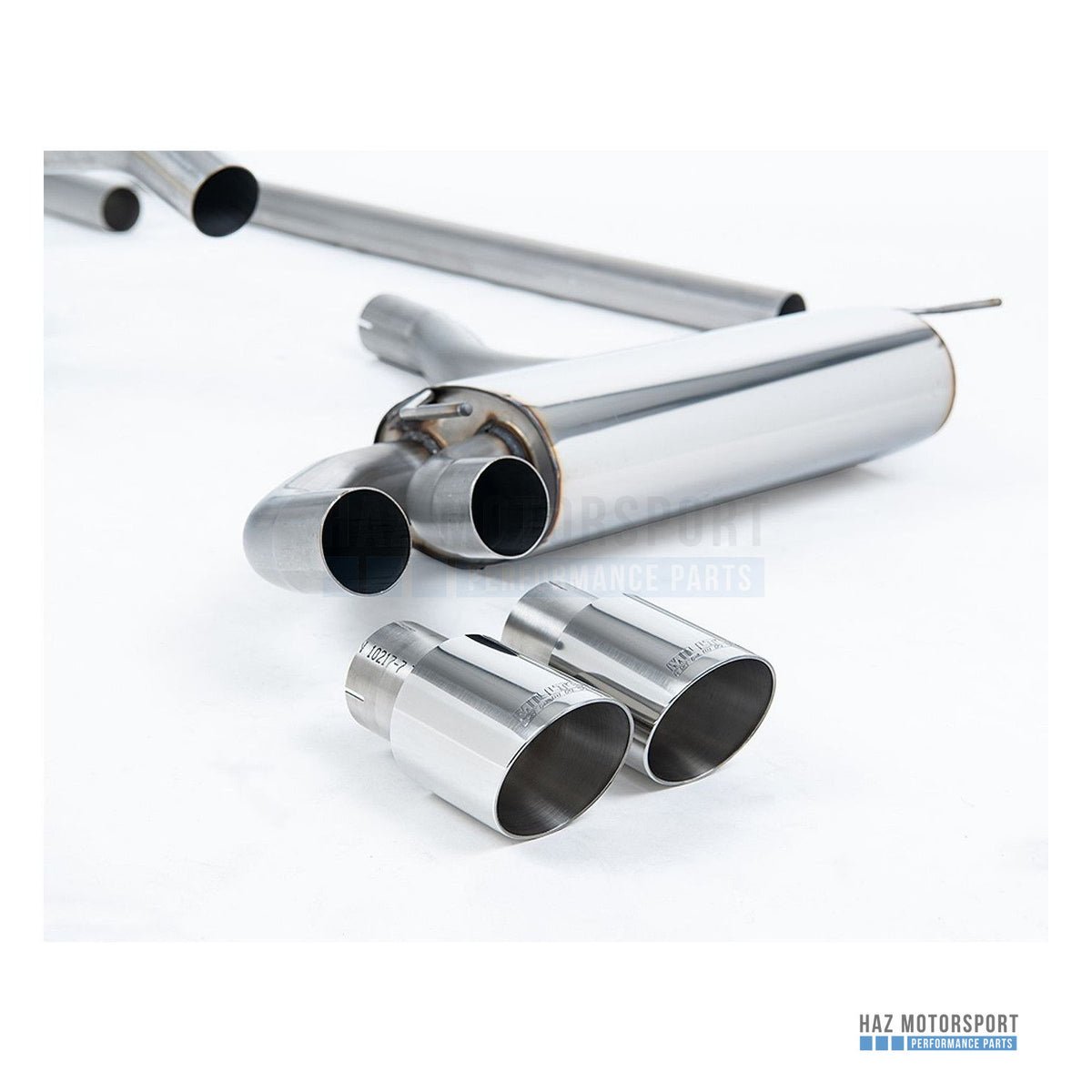 Milltek Sport Resonated (Quieter) Front Pipe Back Exhaust – Audi Coupe UR Quattro 10V (1981–1989) – photo 2