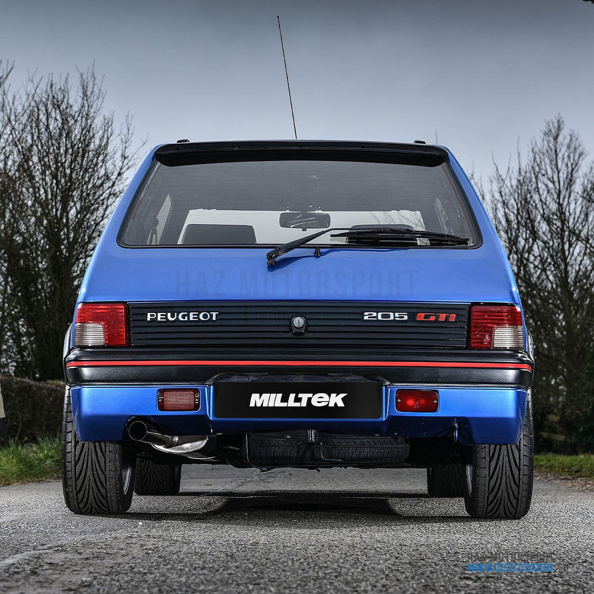 Milltek Sport Resonated (Quieter) Front Pipe Back Exhaust – Peugeot 205 GTI 1.6 and 1.9 (1986–1993) – photo 3
