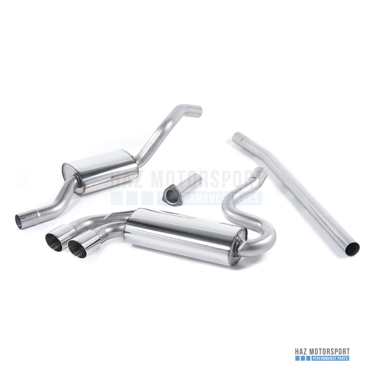 Milltek Sport Resonated (Quieter) Front Pipe Back Exhaust – Audi Coupe UR Quattro 10V (1981–1989) – photo 6