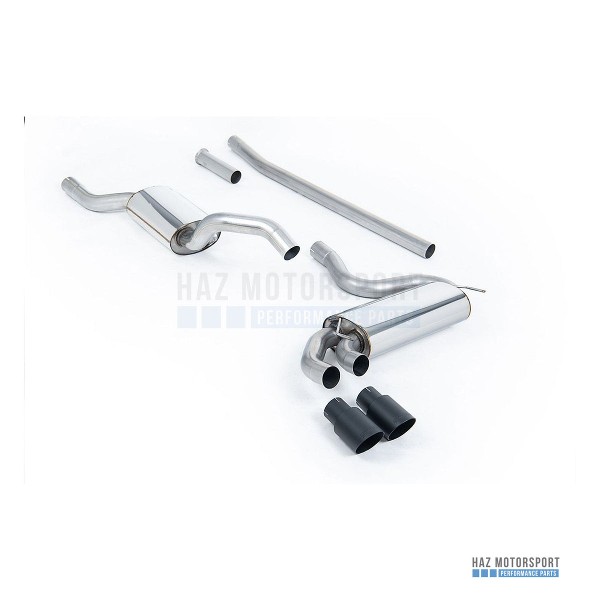 Milltek Sport Resonated (Quieter) Front Pipe Back Exhaust – Audi Coupe UR Quattro 10V (1981–1989) – photo 8