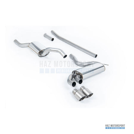 Milltek Sport Resonated (Quieter) Front Pipe Back Exhaust – Audi Coupe UR Quattro 10V (1981–1989) – photo 13