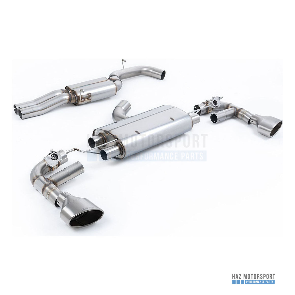 Milltek Sport Resonated (Quieter) GPF Back Exhaust – Audi TTRS Mk3 Quattro (2019 on) – photo 1