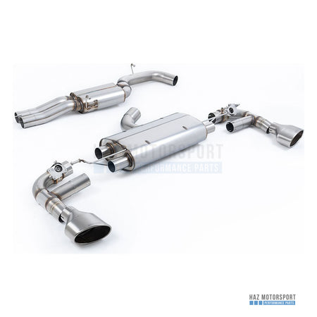 Milltek Sport Resonated (Quieter) GPF Back Exhaust – Audi TTRS Mk3 Quattro (2019 on) – photo 1