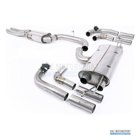 Milltek Sport Resonated (Quieter) GPF Back Exhaust – Audi RS3 Saloon/Sedan 400PS - Non-OPF/GPF Models (2021 on) – photo 1