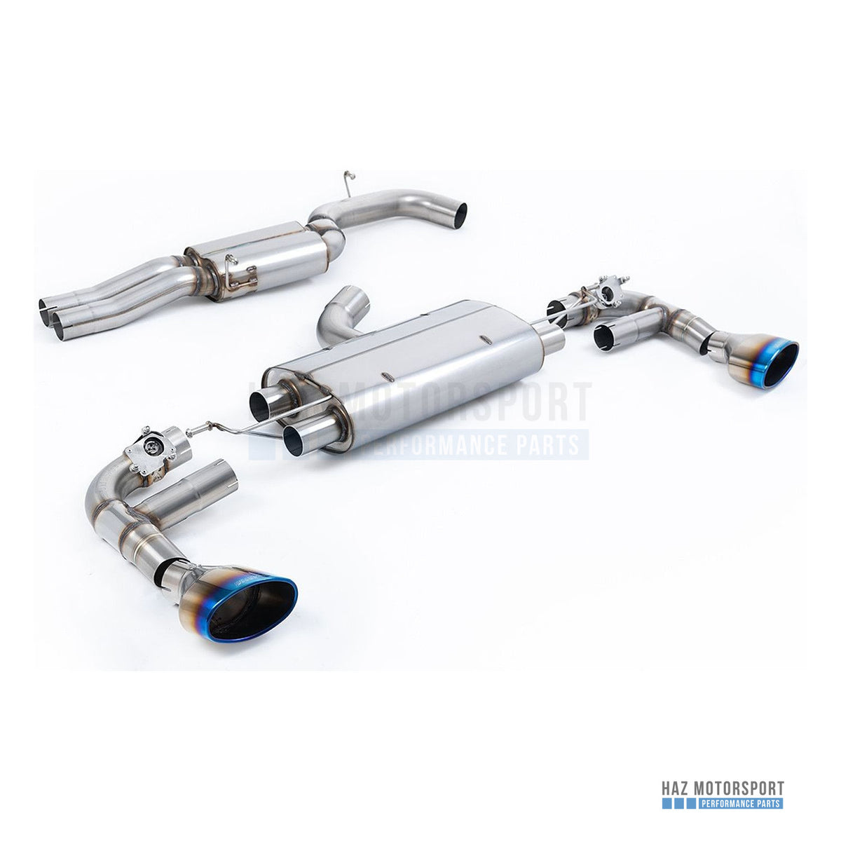 Milltek Sport Resonated (Quieter) GPF Back Exhaust – Audi TTRS Mk3 Quattro (2019 on) – photo 2