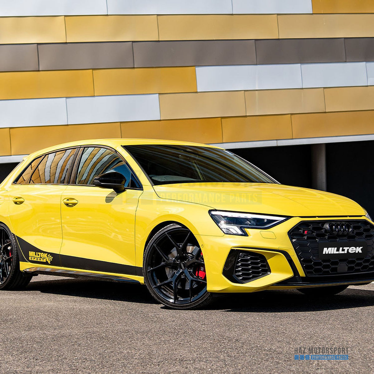 Milltek Sport Resonated (Quieter) GPF Back Exhaust – Audi S3 8Y Sportback GPF models (2020 on) – photo 2