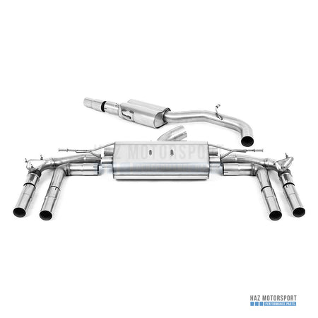 Milltek Sport Resonated (Quieter) GPF Back Exhaust – Audi S3 8Y GPF models (2020 on) – photo 8