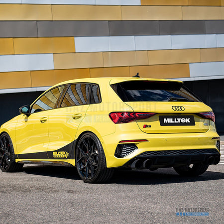 Milltek Sport Resonated (Quieter) GPF Back Exhaust – Audi S3 8Y Sportback GPF models (2020 on) – photo 8