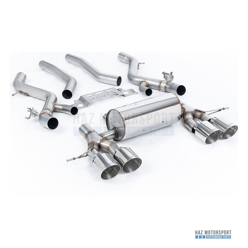 Milltek Sport Resonated (Quieter) GPF Back Exhaust – BMW G87 M2 (2023 on) – photo 1